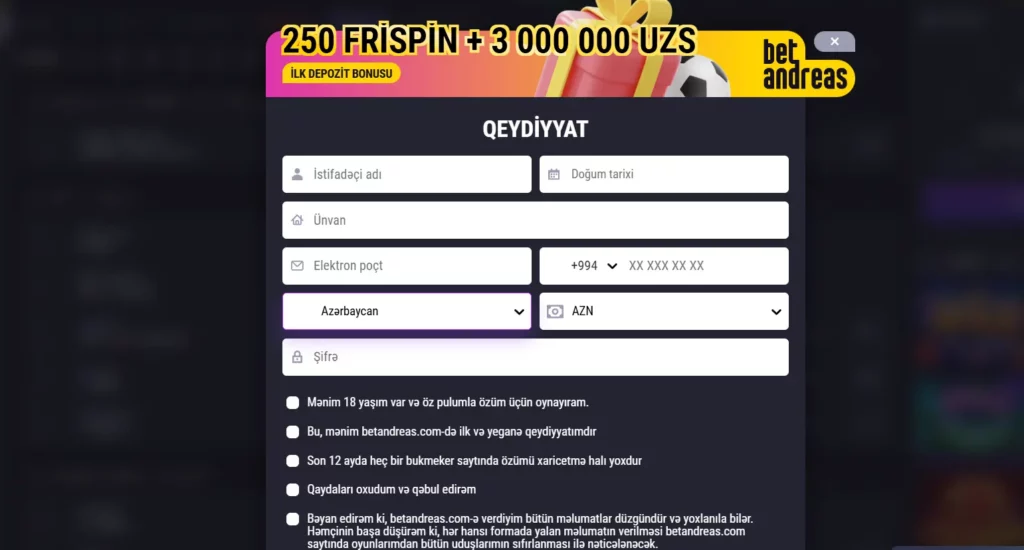 Hesabın təsdiqi və KYC