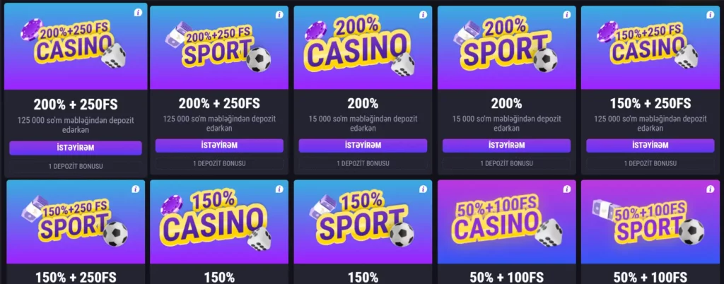 Bonus qaydaları və wagering